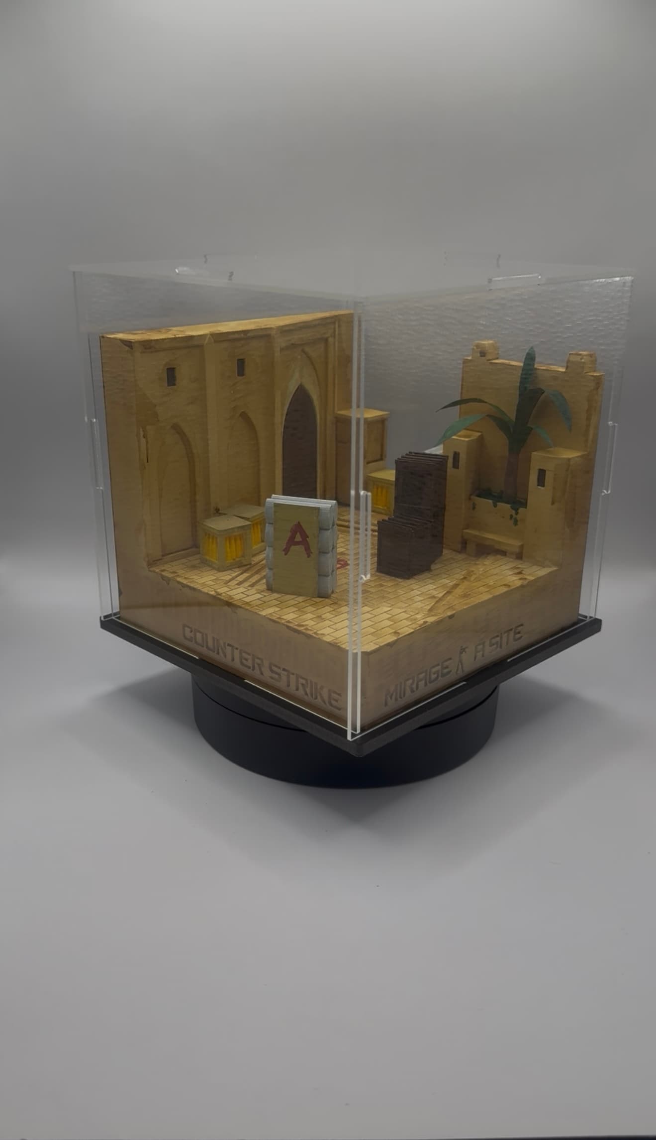 Inferno Banana Diorama